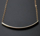 Sosie Designs - Gold-Filled Curved Bar Necklace