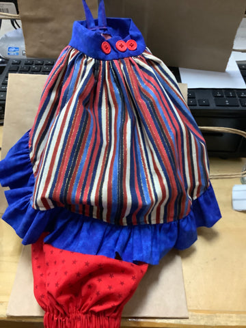 Patriotic Plastic Bag Holder made by Local Artist Carol