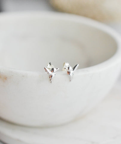 Sosie Designs - Silver Hummingbird Stud Earrings. ST130
