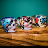 Lucia's Imports - La Catrina Sugar Skull Skeleton Mug CR-114C