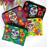 Lucia's Imports - Sugar Skull Coin Bag