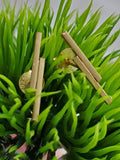 Sosie Designs - #ST500 Gold Double Line Bar Studs