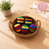 Sensibling Corp. - 12PCS - Crochet Hacky Sack Toy Balls