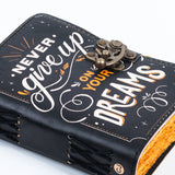 Dreams Vintage Leather Journal Notebook Diary for Travel Lovers 