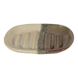 Clay in Motion - Stoneware Kitchen Soap Dish: Mystic Water