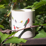 Unemployed Philosophers Guild - Birds on a Wire Heat-Changing Coffee Mug