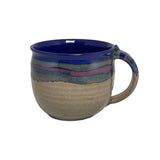 Clay in Motion - Latte Mug: Purple Passion