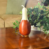 Meadowbrooke Gourds - Casper Jack Small Tall Lit Jack-O-Lantern Handcrafted Gourd