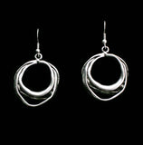 Chanour - Handmade Pewter Earrings - KU93