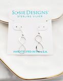 Sosie Designs - Silver Infinity Earrings