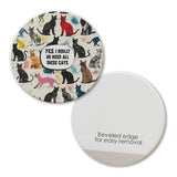 Tipsy Coasters & Gifts - Car Coaster Yes I Really Do Need All These Cats Colorful