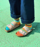 Solmate Socks - Dune Crew Socks | Eco-Friendly & Made in the USA: Small (Women 6 - 8 / Men 5 - 7)