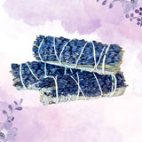 Picki Nicki - White Sage w/ Lavender Flowers Smudge Sticks in Bulk