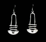 Chanour - Handmade Pewter Earrings - KU141