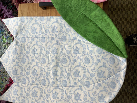 Light Blue Tulip Placemat by Carol