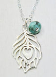 Sosie Designs - Boho Feather Necklace