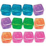 Novelty Brands - Fun Doh Squish & Squeeze Sparkle Cube Fidget Toy