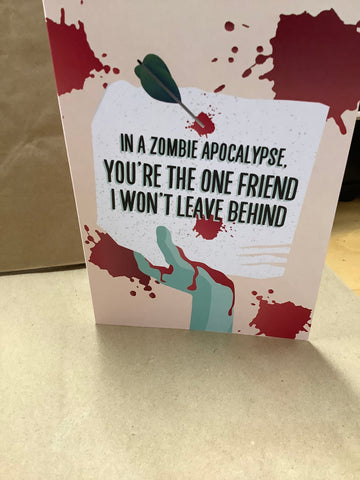 In a Zombie Apocalypse