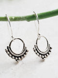 Sosie Designs - Silver Bali Dangle Earrings