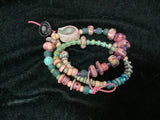 Double Wrap Beaded Bracelet by Deb