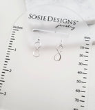 Sosie Designs - Silver Infinity Earrings