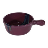 Clay in Motion - Handcrafted Ceramic Soup Mug, Dishwasher Safe: Mocha