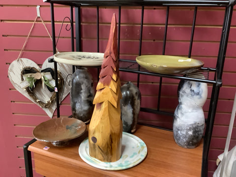 Large Carved Cedar Tree