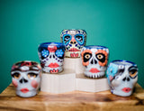Lucia's Imports - La Catrina Sugar Skull Skeleton Mug CR-114C