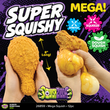 Novelty Brands - Fun Doh MEGA 8" Food Squishies Sensory Toy - 12/Display: Wholesale Price