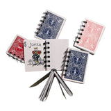 StuckOnU Art - Playing Cards Mini Notebook, Journal, Notepad: Blue