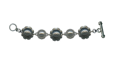 Classic Hardware - Bohemian Cowgirl Flower Concho Bracelet