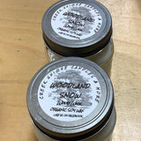 Woodland Snow Organic Soywax Candle by Creek Unique Candles & More