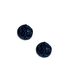 Classic Hardware - Earrings - Floral Retrolite: Navy