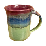 Clay in Motion - Small Mug: Cobalt Canyon