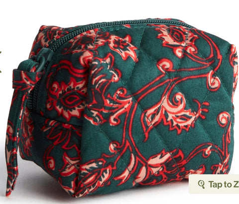 Vera Bradley Mini Cosmetic in Victorian Vines