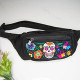 Lucia's Imports - Sugar Skull Fanny Pack: Default Title