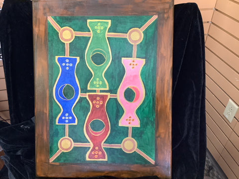 Acrylic Painting “Vessels of Becoming” by Seth