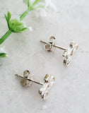 Sosie Designs - #1917 Silver Bicycle Studs