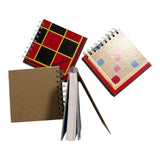 StuckOnU Art - Upcycled Hand Made Board Game (5x5") Journal