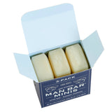 San Francisco Soap / Man Bar Soap - Man Bar Miniature Silver Sage & Bergamot 3pc Gift Set
