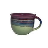 Clay in Motion - Latte Mug: Midnight Prairie
