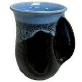 Clay in Motion - The Original Handwarmer Mug: Lava Foam / Right Hand