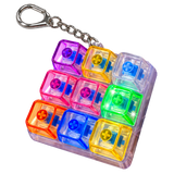 Novelty Brands - Light-Up Fidget LED Keypad Keychain Toy
