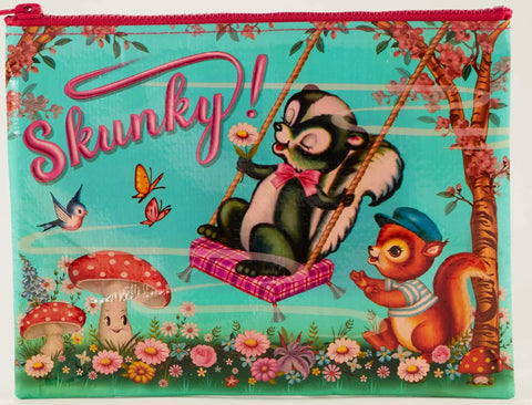 “Skunky” Zipper Pouch