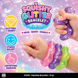 Novelty Brands - Fun Doh Squishy Sparkle Glitter Sensory Bracelet