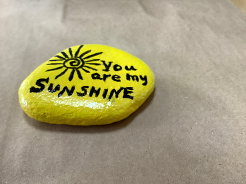 You are my sunshine by local artist Cecelia