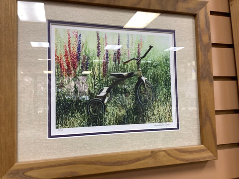 Framed Tricycle By David Seybol