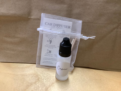 Cashmere Car Diffuser Refill by local artist Wallflower
