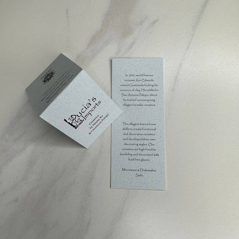 Lucia's Imports - Add this Product for Ceramic Cards