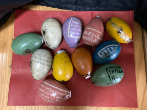 Recycled Tin Eggs (one per purchase)